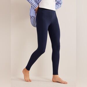 Boden Size 6 Navy Blue Mid Rise Soft Stretchy Leggins